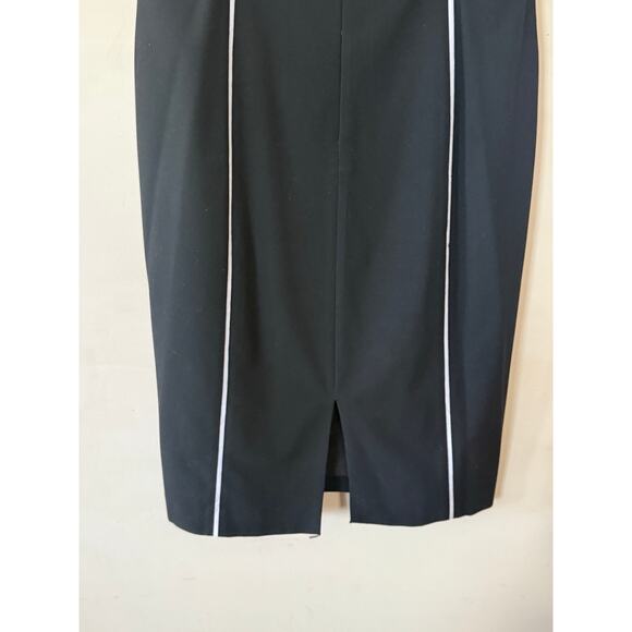 White House Black Market Black and White Mini Dress - Picture 10 of 11